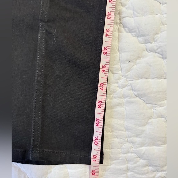 NWT MAJE High Waisted Black Jeans With Split at the Front Size Small - Picture 7 of 12